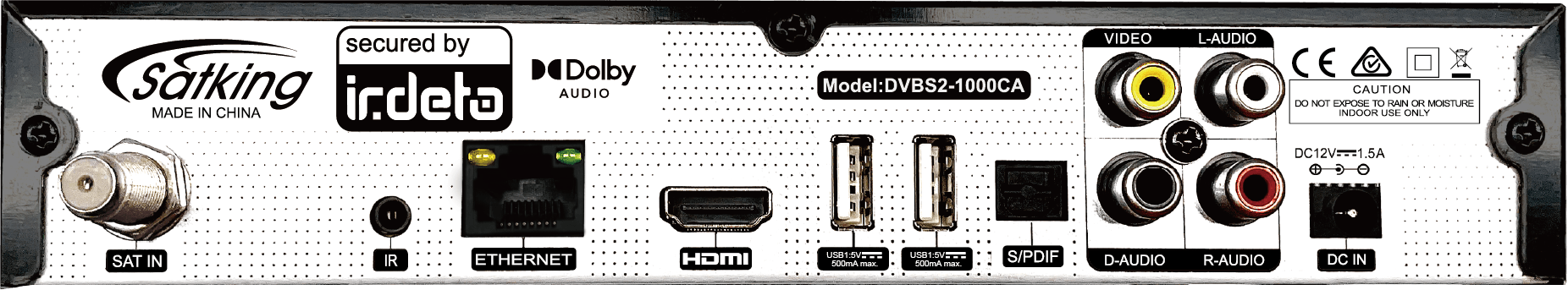 SatKing DVBS2-1000CA High Definition VAST Satellite TV Receiver